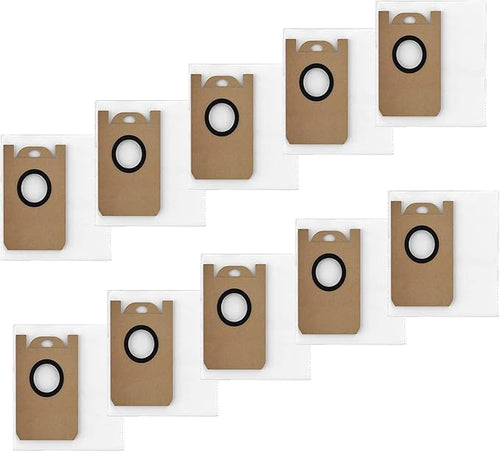 10 Pack Replacement Dust Bags for Airzeen/Honiture Q6 SE Robot Vacuum | by Unknown