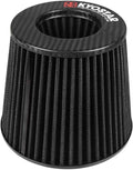 KYOSTAR Carbon Fiber 3" High-Flow Air Filter, Reusable Cone Cold Air Intake by Kyostar