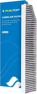 PHILTOP HEPA Cabin Air Filter w/Activated Carbon, Compatible by PHILTOP