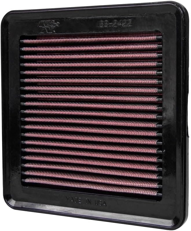 K&N High-Flow Original Lifetime Engine Air Filter: Increase Power: Premium - Image 4