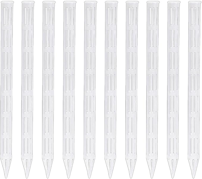 Baoblaze 10Pcs Pots Soil Aeration Stakes Air Tubes Cut to Length Design to by Unknown