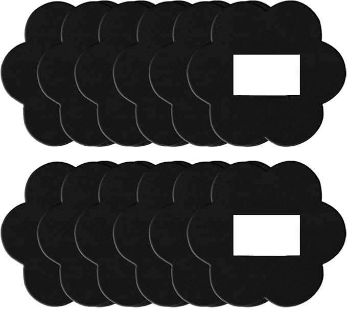 Trash Can Odor Absorbing Filters: Activated Charcoal Deodorizer Sheet by Techypro