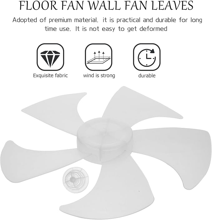 Gatuida 13. 3 Inch Floor Fan Replacement Blades - Image 5