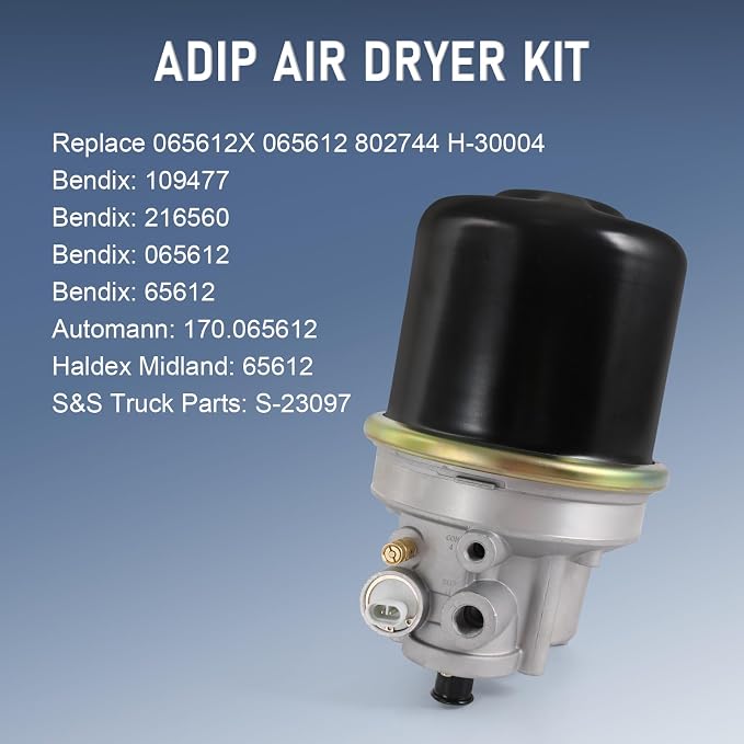 ADIP Air Dryer Kit, AD-IP Replace Bendix 065612 - Image 2