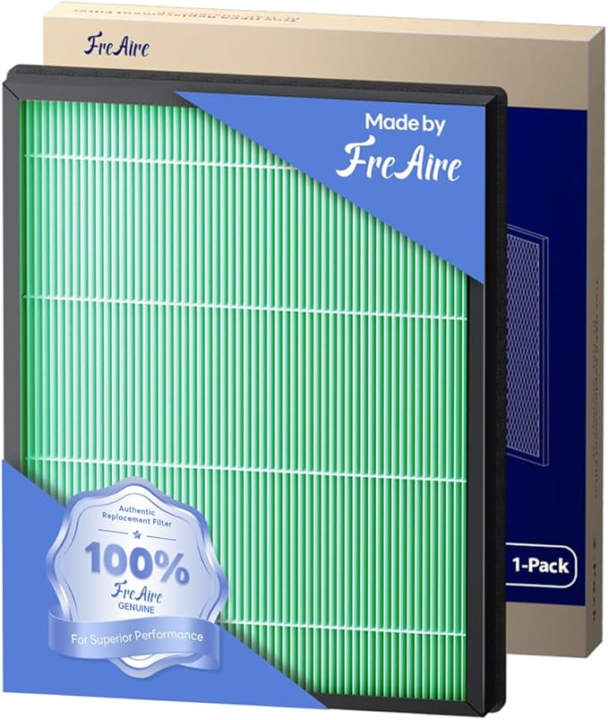 FreAire Genuine FreAire HAP607 Air Purifier Replacement Filter, 3-in-1 H13 True by FreAire