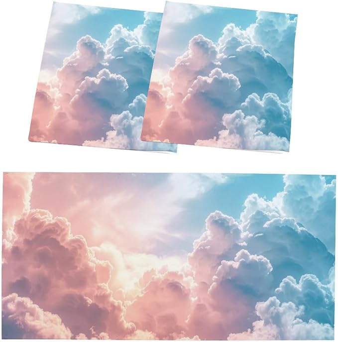2PCS Fluorescent Light Covers for Classroom Ceiling Lights Magnetic Light Covers - Image 3
