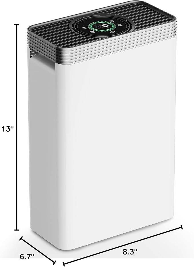 VUSIGN Air Purifier for Home Ptes, Covers Up to 1110 sq ft, CADR 143 CFM - Image 8