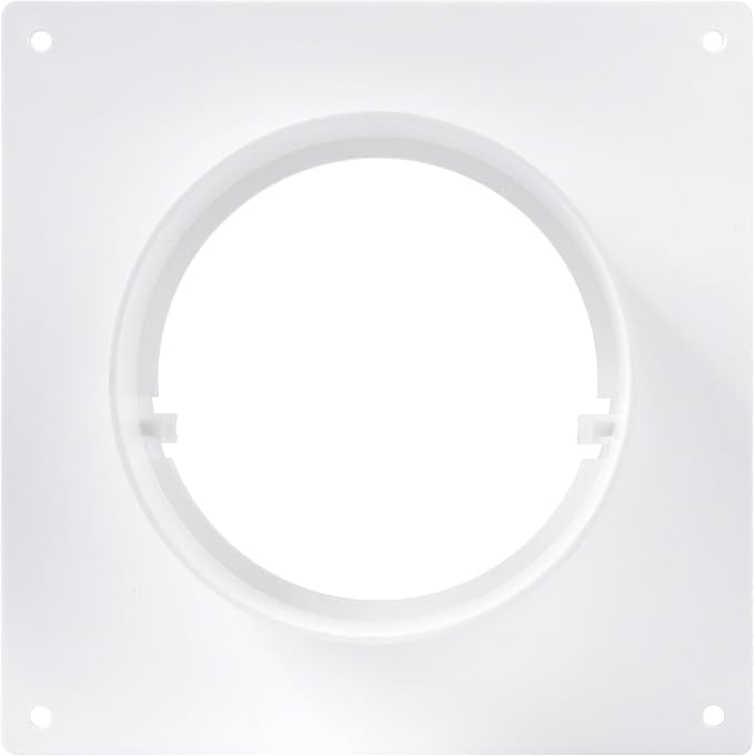 Repa Market 4 Inch Duct Connector Flange – Plastic Round Male Fit Vent Pipe - Image 8