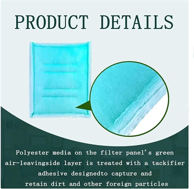 AUC Paint Booth Tacky Intake Filter Pad Series 55 - Image 3