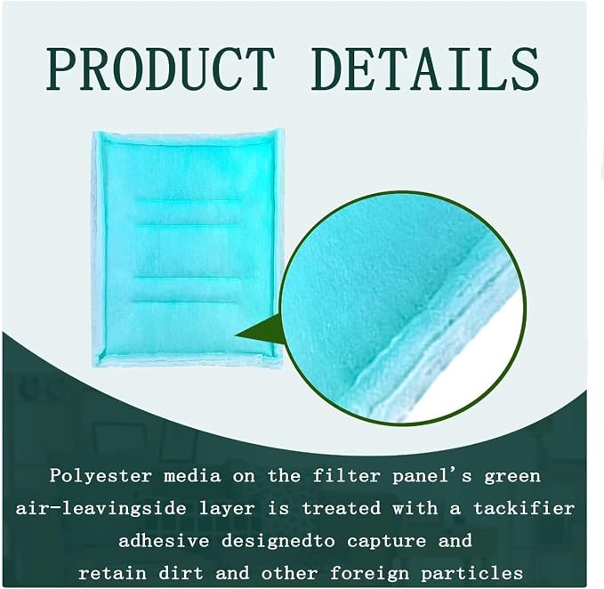 AUC Paint Booth Tacky Intake Filter Pad Series 55 - Image 3