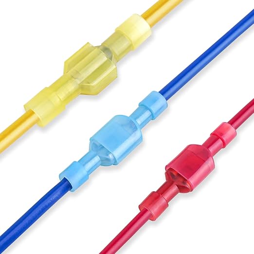 TICONN 200 Pcs Nylon Spade Quick Disconnect Connectors Kit, Electrical - Image 5