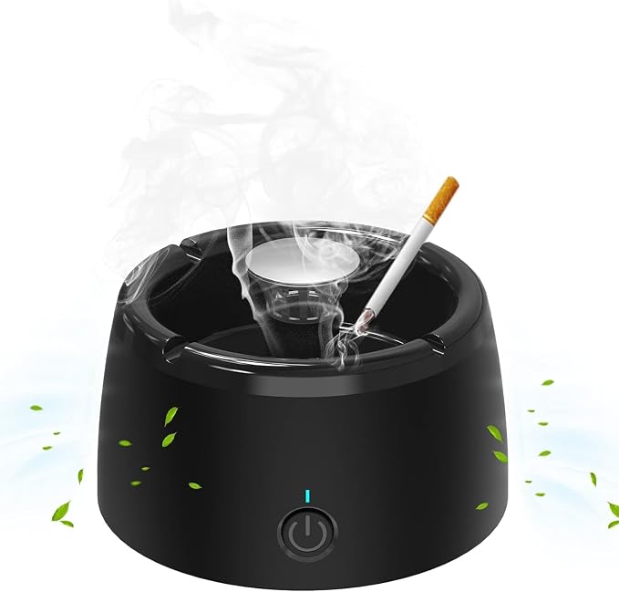 Smokeless Ashtrays for Cigarettes Indoor, Smokeless Ash tray for Home, smoke by Unknown
