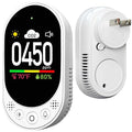 LSENLTY Upgraded CO2 Detector Plug in Wall Design, 3 in 1 Air Quality Detector by LSENLTY