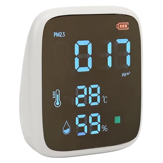 Air Quality Monitor Indoor PM2 5 Meter Portable Smart Sensor Temperature - Image 7
