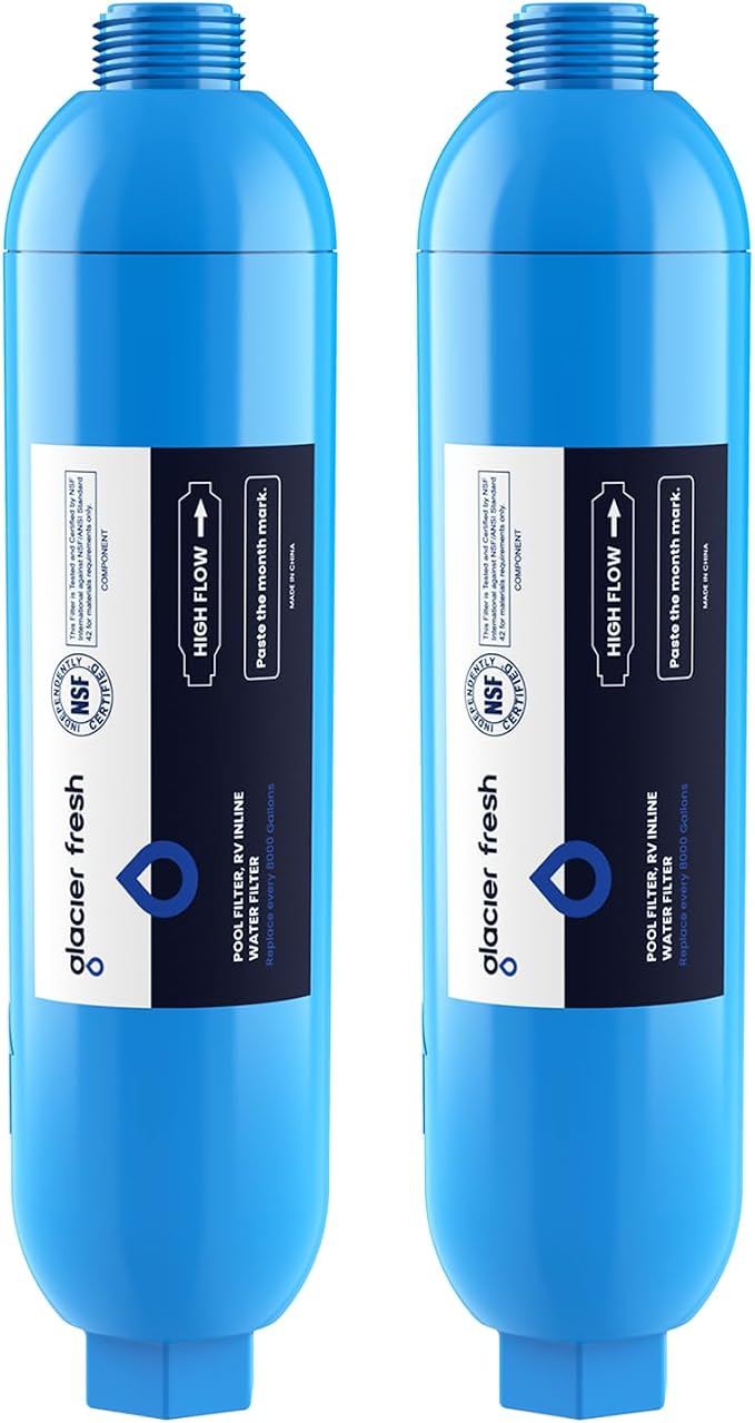 GLACIER FRESH Garden Hose End Pre-Filter by GLACIERFRESH