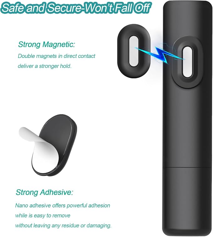 Freewindo Magnetic Remote Control Holder Wall Mount, 5 Pack TV Remote Holder - Image 2