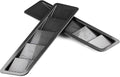 2Pcs Car Hood Vent Trim Louver Air Flow Intake Universal Compatible by Unknown