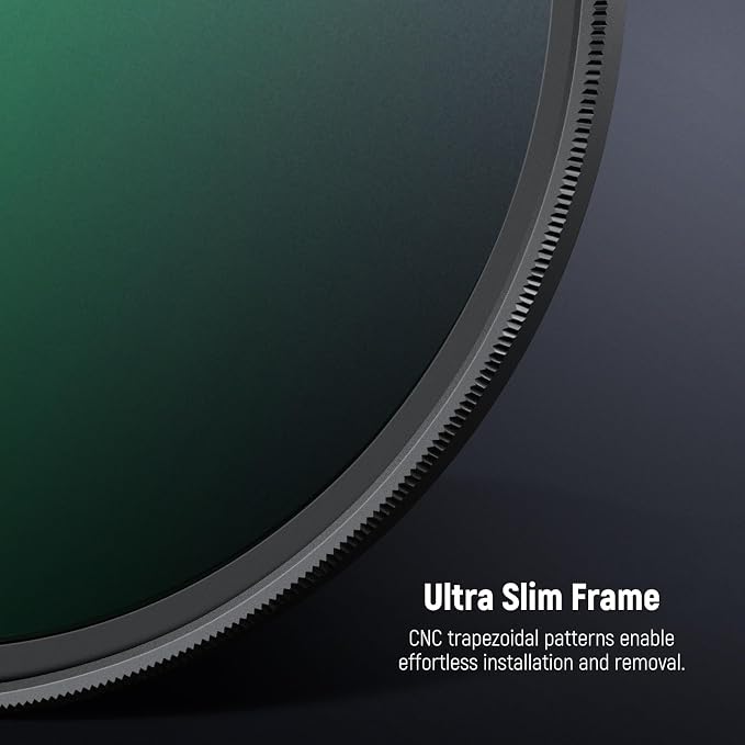 NEEWER 72mm Black Diffusion 1/8 Filter Soft Dreamy Cinematic Effect Filter - Image 7
