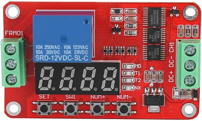 Multifunction Infinite Loop Timing Self Lock Relay Cycle Timer Module - Image 6