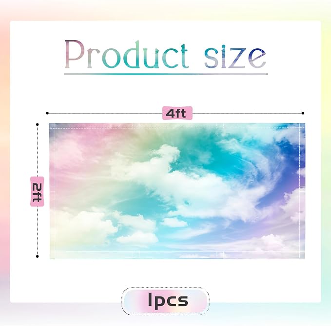 Patelai 4 x 2 Feet Fabric Fluorescent Light Cover - Image 2