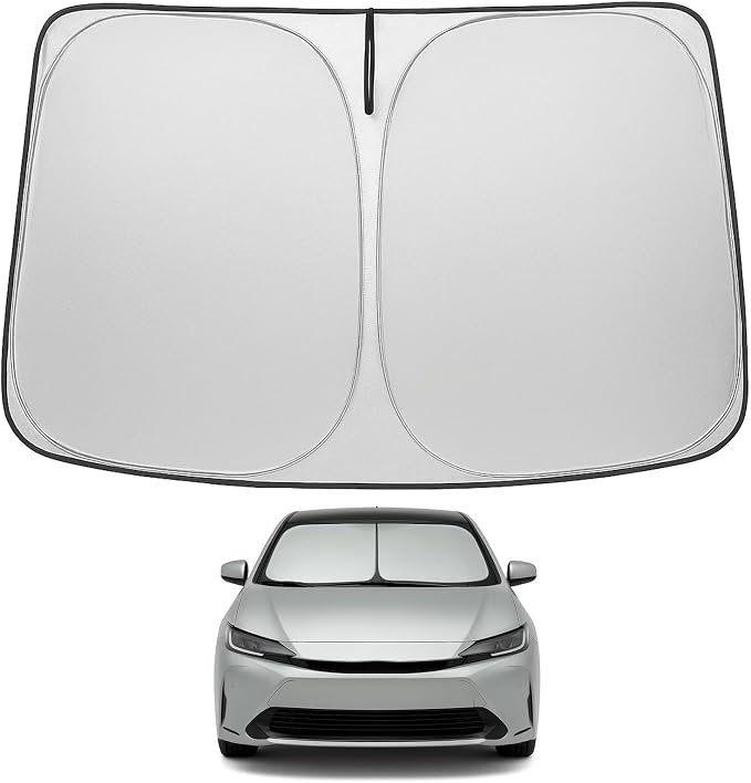 Proadsy Windshield Sun Shade for Toyota Prius 2023 2024 2025 2026 4-Layer by Proadsy