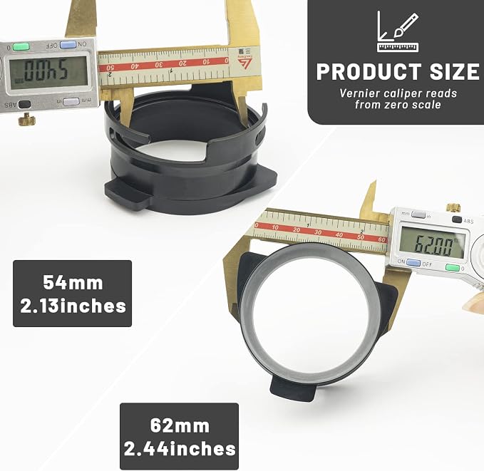 54mm Dosing Funnel for Breville Barista Portafilters, Hands-Free Coffee - Image 5