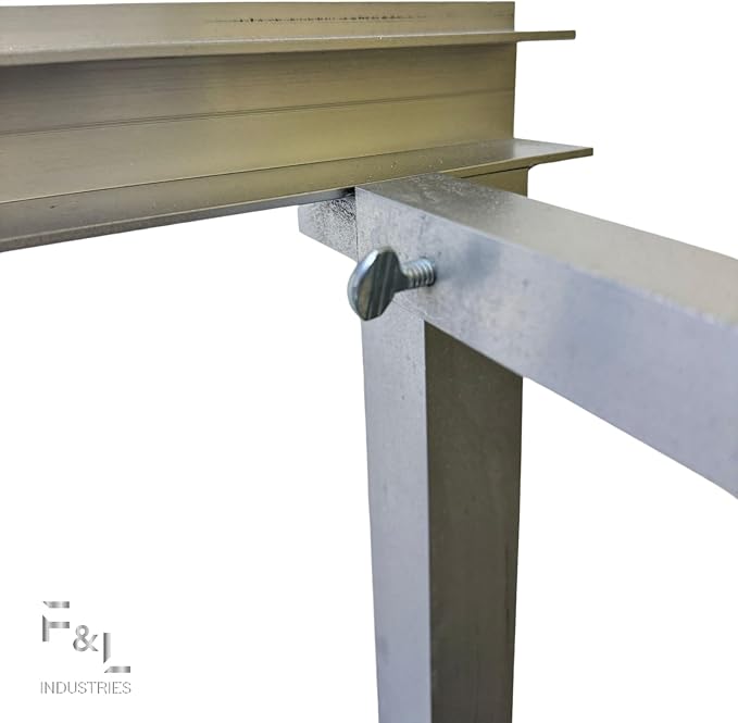 F&L Heavy-Duty Aluminum Air Handler Stand – High-Efficiency HVAC Unit - Image 3