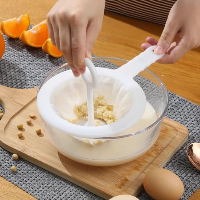 Kitchen Ultra-Fine Nylon Mesh Strainer I Filter Spoon Sieve - Image 9
