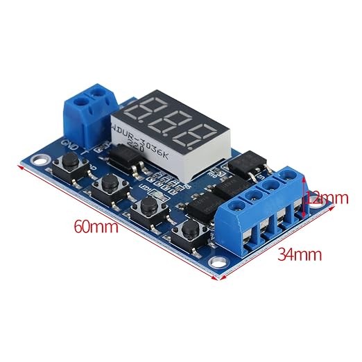 Hilitand 2pcs DC 5V-36V Timer Module Trigger Cycle Delay Timer Switch Turn - Image 3