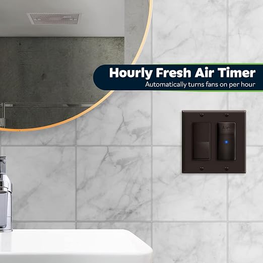 TOPGREENER Air Cycle Switch, Smart Exhaust Circulator, Auto Exhausts Air Hourly - Image 4