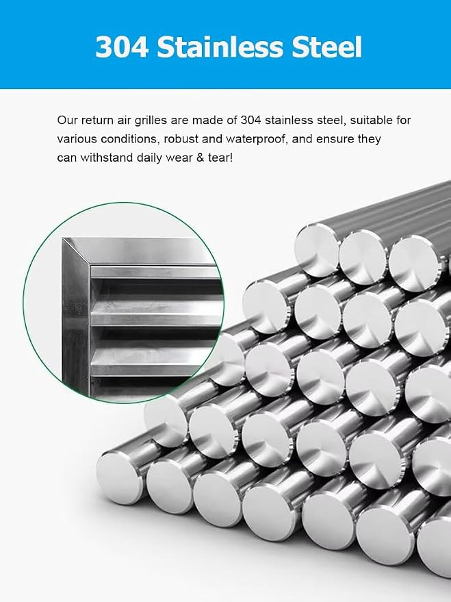 304 Stainless Steel Decorative Vent Cover - Image 5