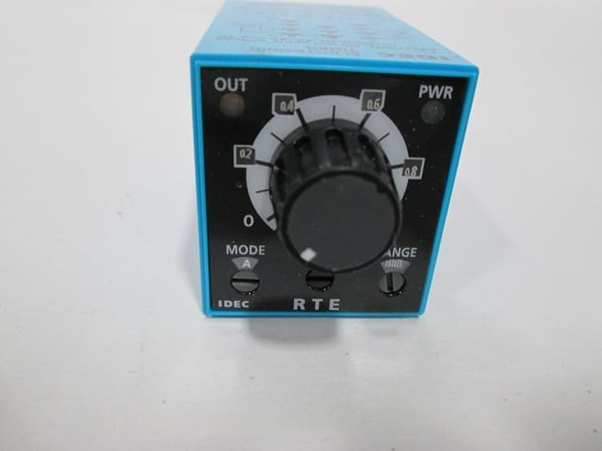 New IDEC RTE-B1AF20 Electronic Timer 100-240V-AC 0-1MIN D247216 - Image 3