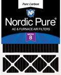 Nordic Pure 20x25x5 Lennox X6673 X6675 Replacement Odor Reduction Merv 8 Filter by NordicPure
