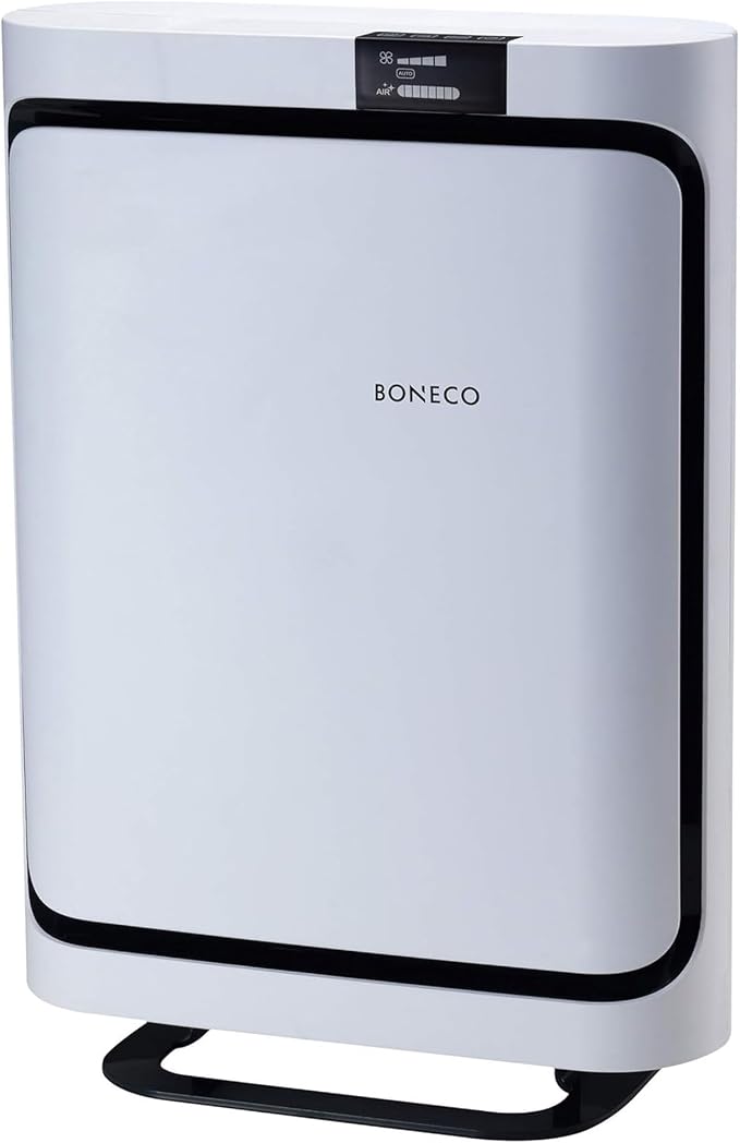 BONECO Air Purifier with HEPA, Remote Control, Fast Air Purification, and by BONECO