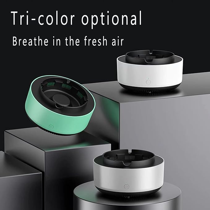 2 in 1 Air Purifier Ashtray Multifunctional Smokeless - Image 6