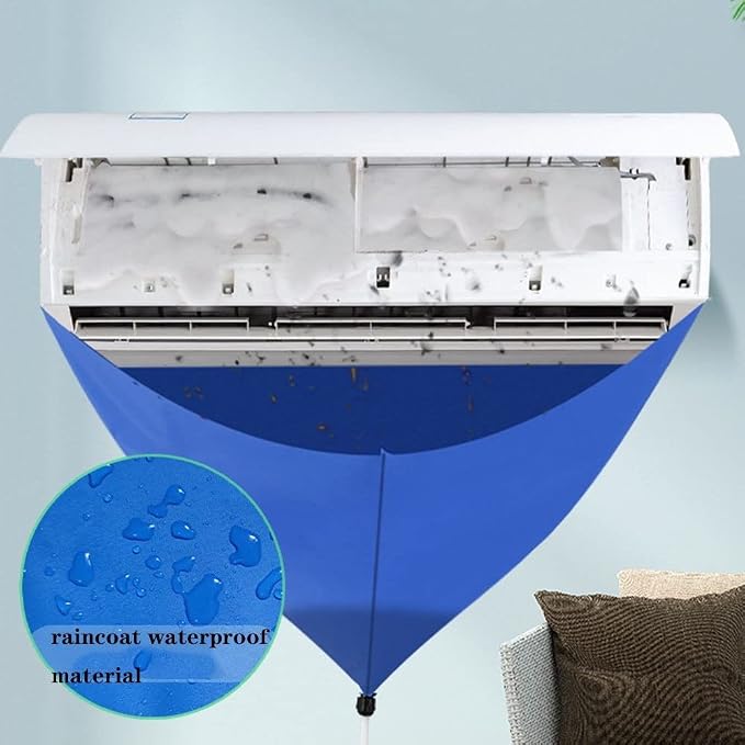 gofidin Air Conditioner Cleaning Cover Universal Air Conditioner Cleaning Cover - Image 3