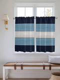 Vintage Country Woodcuts Window Valance Curtains, 2 Panel by IDOWMAT