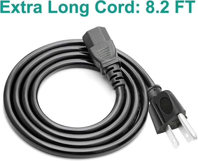 3 Pin Power Cord Replacement for Basvacsh 840S, hadlook CQ-48g Air Purifier AC - Image 5