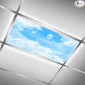 2PCS Fluorescent Light Covers for Classroom Ceiling Lights Magnetic Light Covers by RoseFace