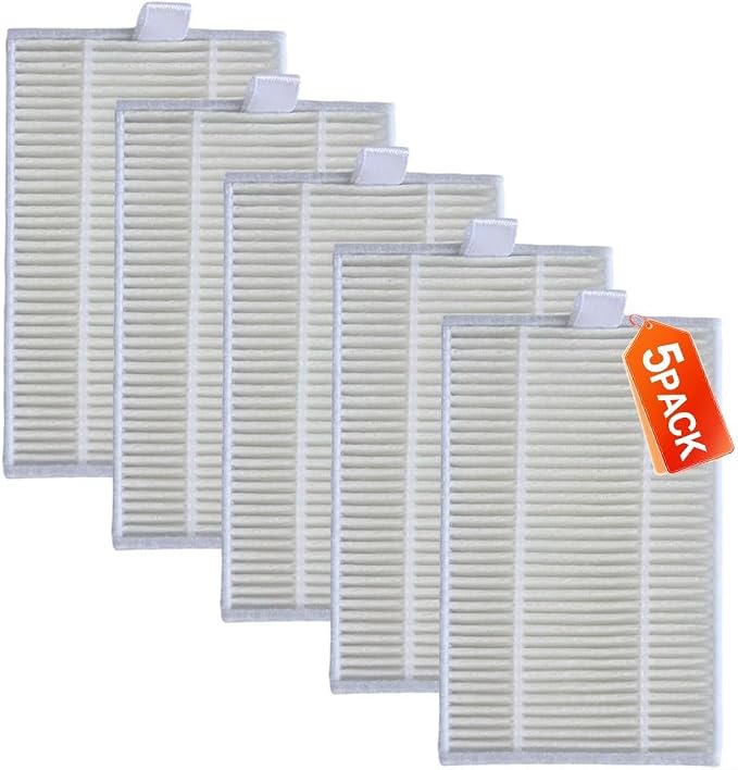 HEPA Filter Replacement Kit for Robot Vacuum Cleaner, 5 Filter Paper - Image 3