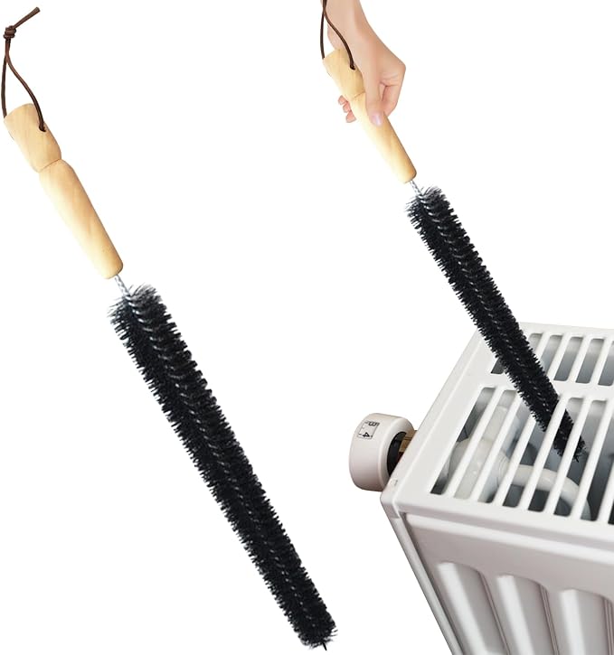 2Pcs Dryer Vent Cleaner Kit, 16 inch Dryer Lint Brush, Refrigerator Long Coil - Image 6