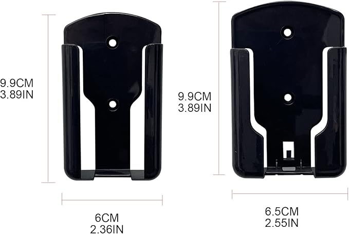 ljhnba Minimalist Gold Remote Control Holder Rack Wall-Mount Organizer Bracket - Image 4