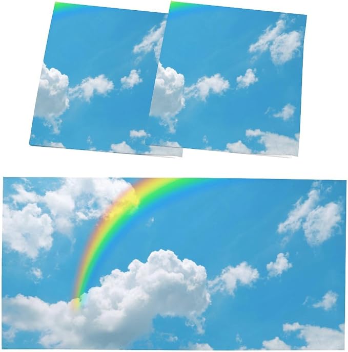2PCS Fluorescent Light Covers for Classroom Ceiling Lights Magnetic Light Covers - Image 3