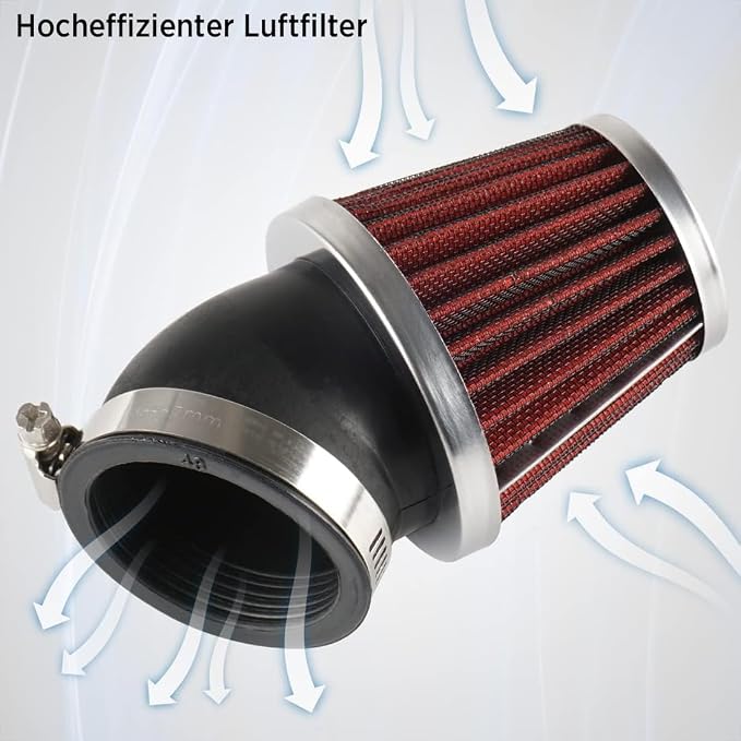 Evermotor Atv Air Filter, 48mm 49mm 50mm Carburetor Filter - Image 2