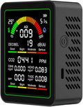 10-in-1 Indoor Air Quality Monitor, Portable Air Tester, ‌HCHO‌ Detector | by XINGGUANG+MINGREN