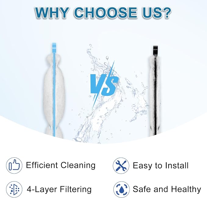driamor 8 Pack Fish Tank Filter Cartridges - Image 3