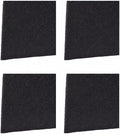 CFS Carbon Filter Sheets, Cut to Fit, 12 x 12 in, Litter Box & Air, 4 Pack | by CompleteFiltrationServices