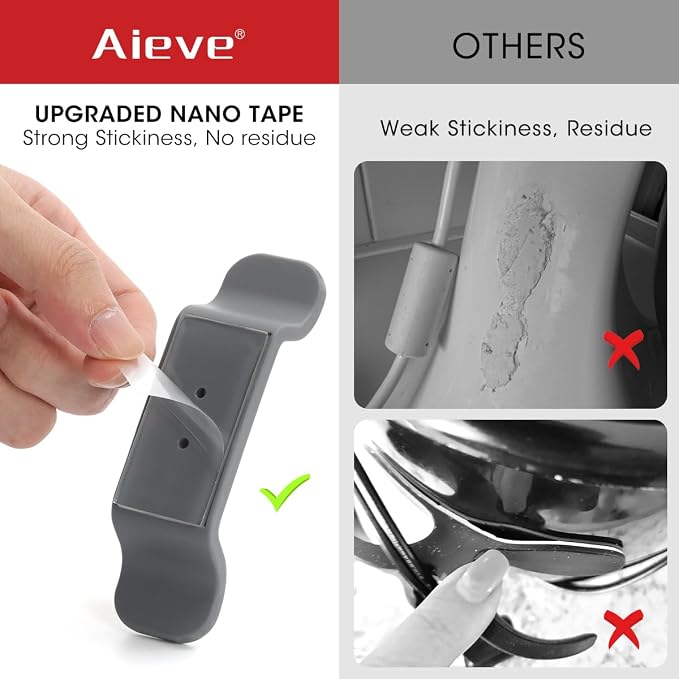 Aieve Cord Organizer for Kitchen Appliances, 12 Pack Cord Wrap Cord Holder Cord - Image 4