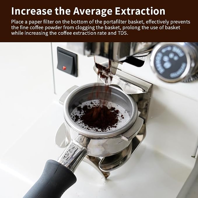 watchget 55mm Espresso Paper Filters - Image 3