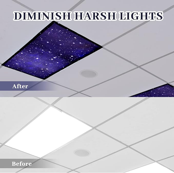 Patelai 4 x 2 Feet Fabric Fluorescent Light Cover - Image 3